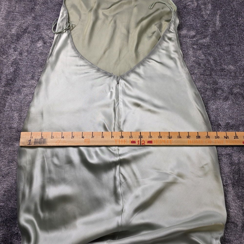 Ralph Lauren Purple Label Chilton Washed Satin Evening Dress Size 10 $3490 - Picture 6 of 15